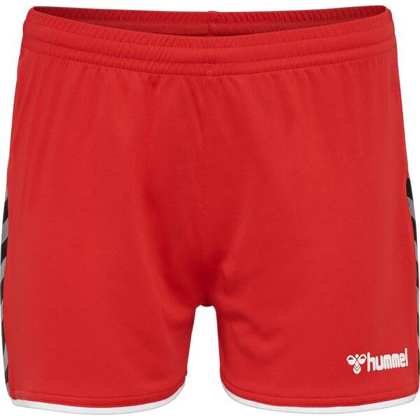 HUMMEL Fußball Teamsport Textil Shorts Authentic Poly Short Damen › Rot  - Onlineshop Intersport