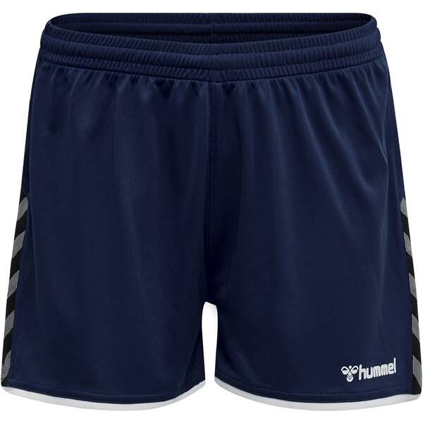 HUMMEL Fußball Teamsport Textil Shorts Authentic Poly Short Damen › Blau  - Onlineshop Intersport