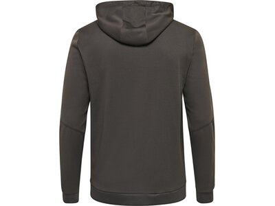 HUMMEL Fußball - Teamsport Textil - Sweatshirts Authentic Poly Kapuzenjacke Grau
