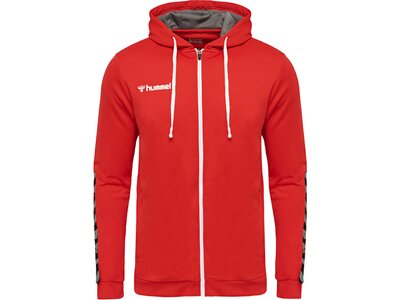 HUMMEL Fußball - Teamsport Textil - Sweatshirts Authentic Poly Kapuzenjacke Rot