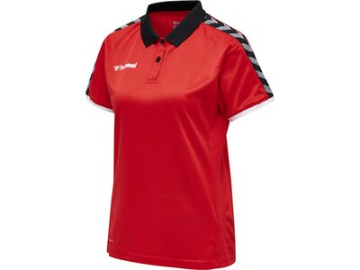 HUMMEL Damen Polo AUTHENTIC FUNCTIONAL Rot
