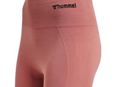 HUMMEL Damen Shorts hmlTIF SEAMLESS CYLING SHORTS Braun