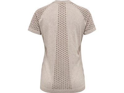 HUMMEL Damen Shirt hmlCI SEAMLESS T-SHIRT Grau