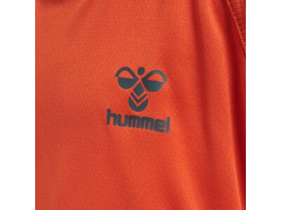 HUMMEL Kinder Shirt hmlACTION JERSEY S/S KIDS Rot
