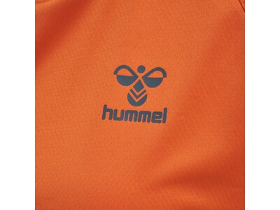 HUMMEL Kinder Shirt hmlACTION JERSEY S/S KIDS Rot