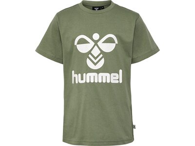 HUMMEL Kinder Shirt hmlTRES T-SHIRT S/S Grün