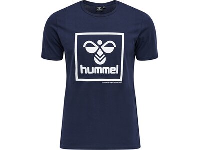 HUMMEL Herren Shirt hmlISAM 2.0 T-SHIRT Blau