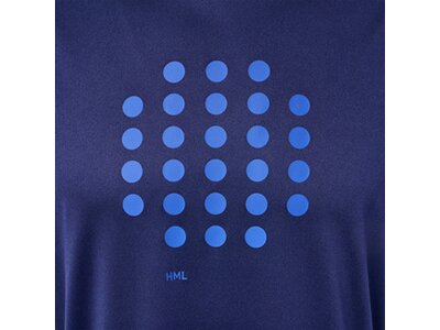 HUMMEL Herren Shirt hmlCOURT T-SHIRT S/S Blau
