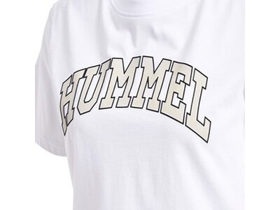 HUMMEL Damen Shirt hmlIC GILL LOOSE T-SHIRT Weiß 