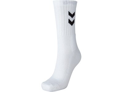 HUMMEL Herren Stutze 3-Pack Basic Sock Weiß