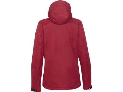 KILLTEC Damen Funktionsjacke mit abzipbarer Kapuze Inkele KG Rot