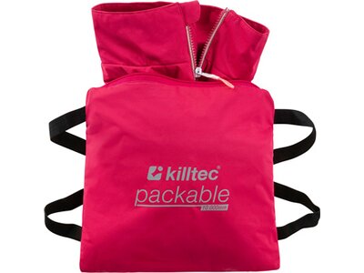 KILLTEC Damen Softshell Jacke mit Stehkragen, packbar KOS 7 WMN SFTSHLL JCKT Pink