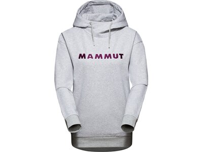 MAMMUT Damen Pullover Mammut ML Hoody Women Logo Grau