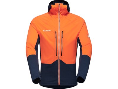 MAMMUT Herren Funktionsjacke Eiger Nordwand ML Hybrid Hooded Jacket Men Orange