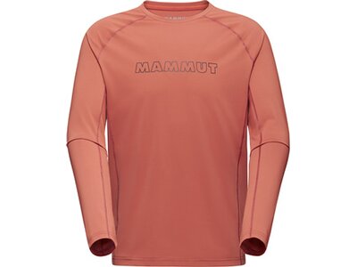 MAMMUT Herren Shirt Selun FL Longsleeve Men Logo Rot