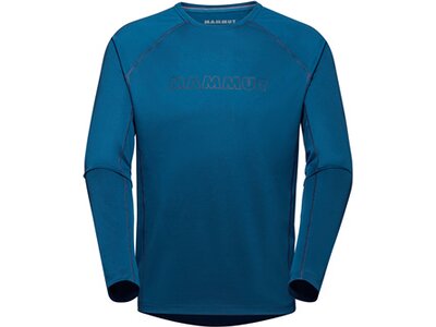 MAMMUT Herren Shirt Selun FL Longsleeve Men Logo Blau