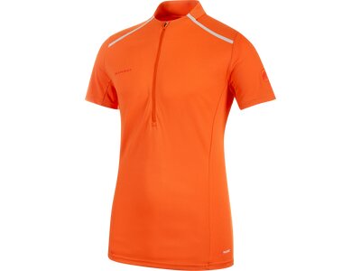 MAMMUT Herren T-Shirt Atacazo Light Zip Orange