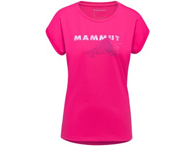MAMMUT Damen Shirt Mountain T-Shirt Women Eiger Lila