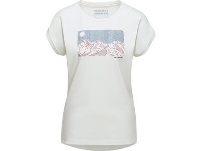 MAMMUT Damen Shirt Mountain T-Shirt Women Trilogy Weiß