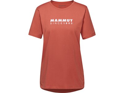MAMMUT Damen Shirt Mammut Core T-Shirt Women Logo Rot