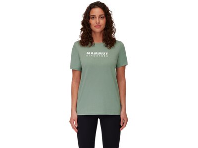 MAMMUT Damen Shirt Mammut Core T-Shirt Women Logo Grün