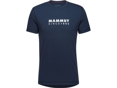 MAMMUT Herren Shirt Mammut Core T-Shirt Men Logo Blau