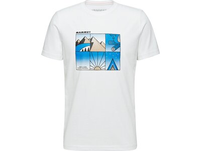 MAMMUT Herren Shirt Mammut Core T-Shirt Men Outdoor Weiß