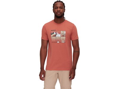 MAMMUT Herren Shirt Mammut Core T-Shirt Men Outdoor Rot