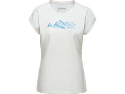 MAMMUT Damen Shirt Mountain T-Shirt Women Finsteraarhorn Weiß