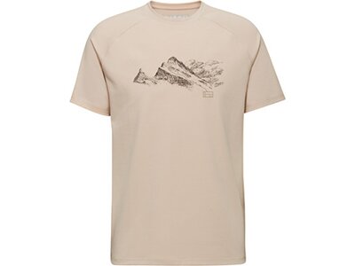 MAMMUT Herren Shirt Mountain T-Shirt Men Finsteraarhorn Braun