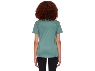 MAMMUT Damen Shirt Selun FL T-Shirt Women Logo Grün