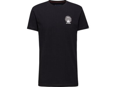 MAMMUT Herren Shirt Massone T-Shirt Men Emblems Schwarz