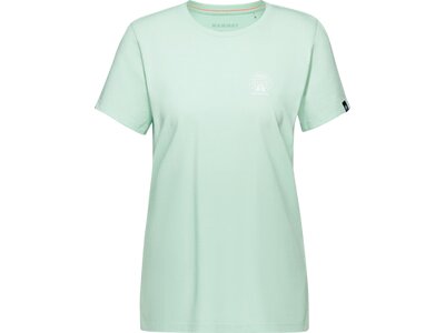 MAMMUT Damen Shirt Massone T-Shirt Women Emblems Grün