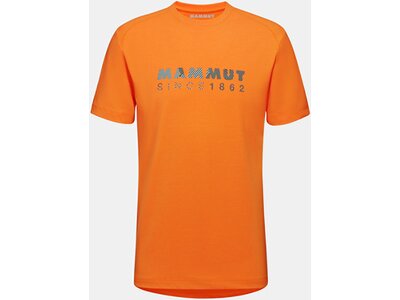 MAMMUT Herren Shirt Trovat T-Shirt Men Logo Orange