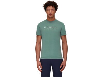MAMMUT Herren Shirt Trovat T-Shirt Men Logo Grün