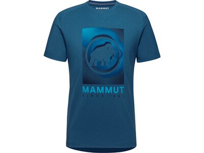 MAMMUT Herren Shirt Trovat T-Shirt Men Mammut Blau