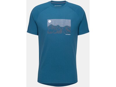 MAMMUT Herren Shirt Mountain T-Shirt Men Trilogy Blau
