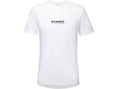 MAMMUT Herren Shirt Mammut Logo T-Shirt Men Weiß