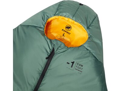 MAMMUT Schlafsack Comfort Fiber Bag -1C Grün