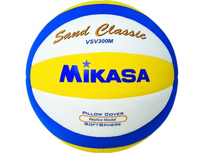MIKASA Beachvolleyball Sand Classic VSV300M Weiß