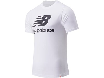 NEW BALANCE Herren Shirt MT01575 Weiß