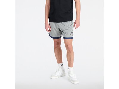 NEW BALANCE Herren Shorts Hoops Essentials Mesh Short Weiß