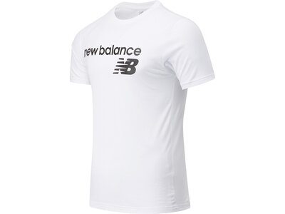 NEW BALANCE Herren T-Shirt NB Classic Core Logo T-Shirt Weiß