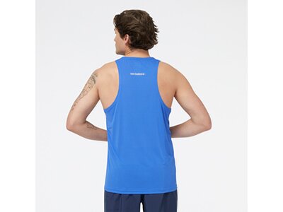 NEW BALANCE Herren T-Shirt Accelerate Singlet Blau