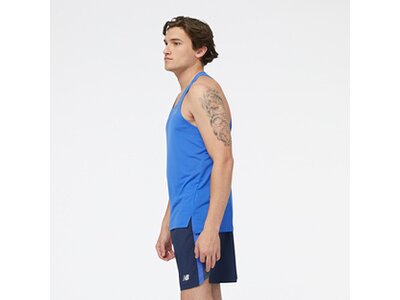 NEW BALANCE Herren T-Shirt Accelerate Singlet Blau