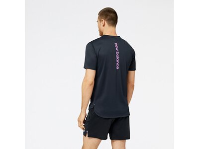NEW BALANCE Herren T-Shirt Impact Run AT N-Vent Short Sleeve Schwarz