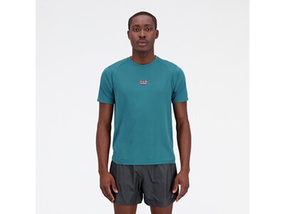 NEW BALANCE Herren T-Shirt Impact Run AT N-Vent Short Sleeve Grün