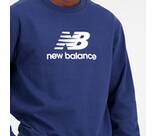 Vorschau: NEW BALANCE Herren T-Shirt Essentials Stacked Logo French Terry Crewneck