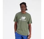 Vorschau: NEW BALANCE Herren T-Shirt Essentials Stacked Logo Cotton Jersey Short Sleeve T-shirt