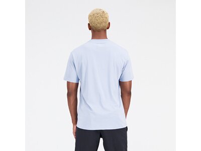 NEW BALANCE Herren T-Shirt Essentials Stacked Logo Cotton Jersey Short Sleeve T-shirt Grau
